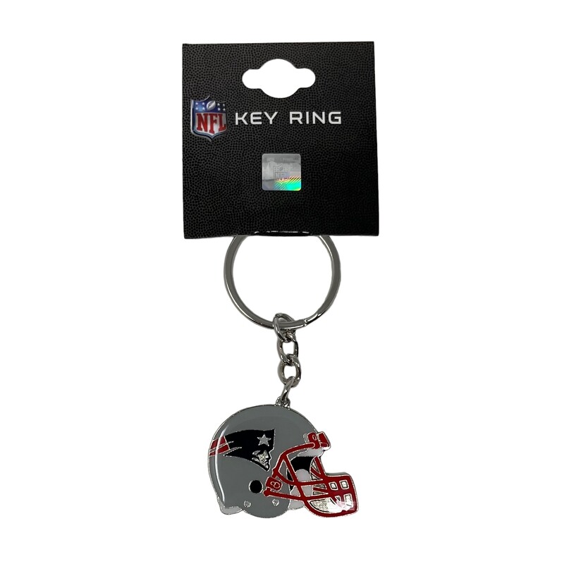 New England Patriots Helmet Key Ring