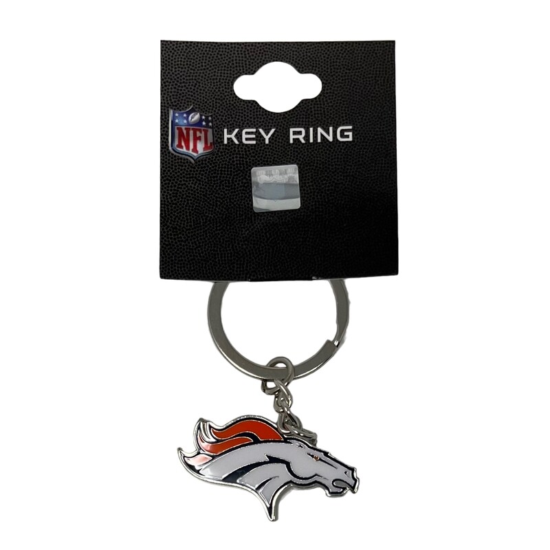 Denver Broncos Logo Heavyweight Key Ring