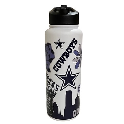 Dallas Cowboys City Side 34oz Native Quencher Bottle