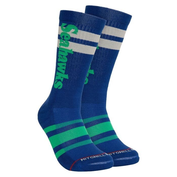Seattle Seahawks Men’s Lateral Crew Socks