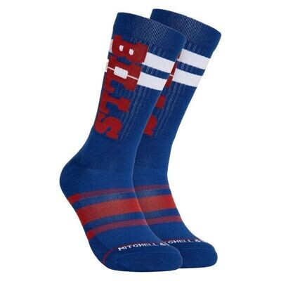 Buffalo Bills Men’s Lateral Crew Socks