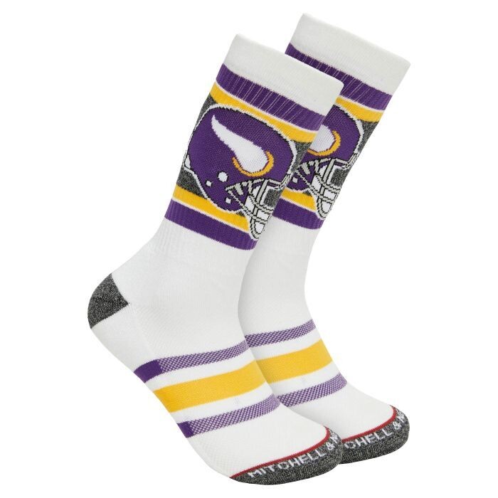 Minnesota Vikings Men’s Interception Crew Socks