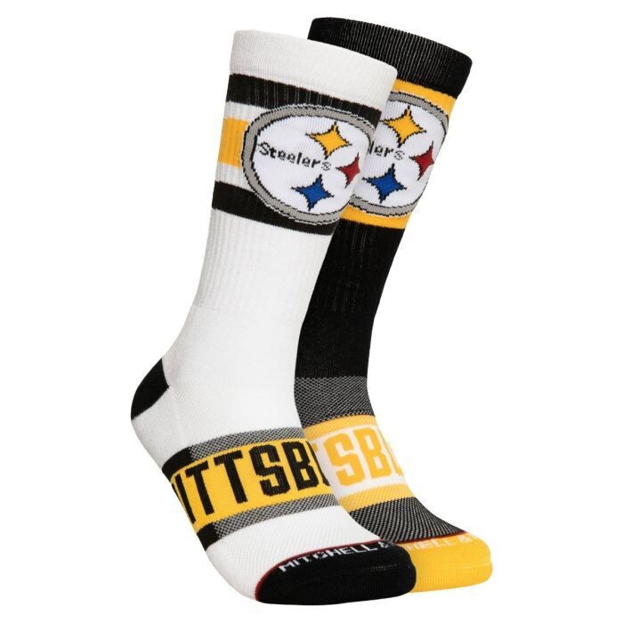 Pittsburgh Steelers Men’s Hail Mary Crew Socks