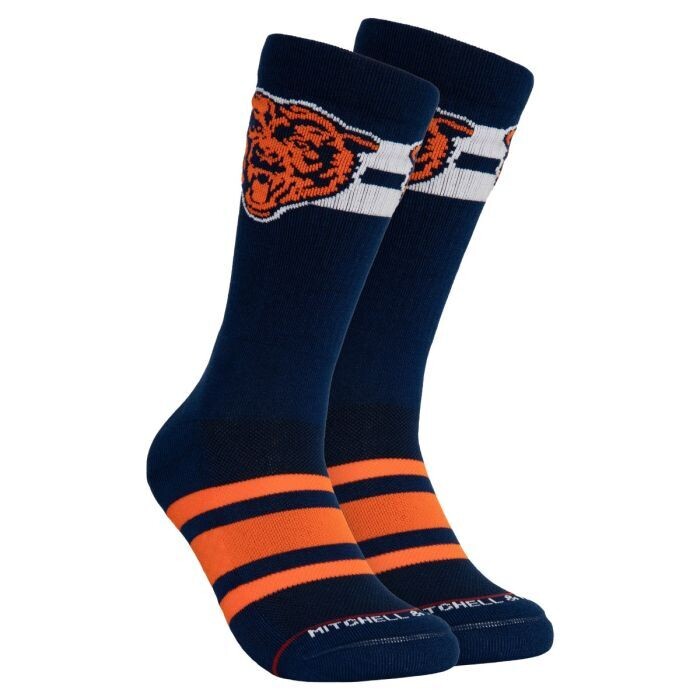 Chicago Bears Men’s Lateral Crew Socks