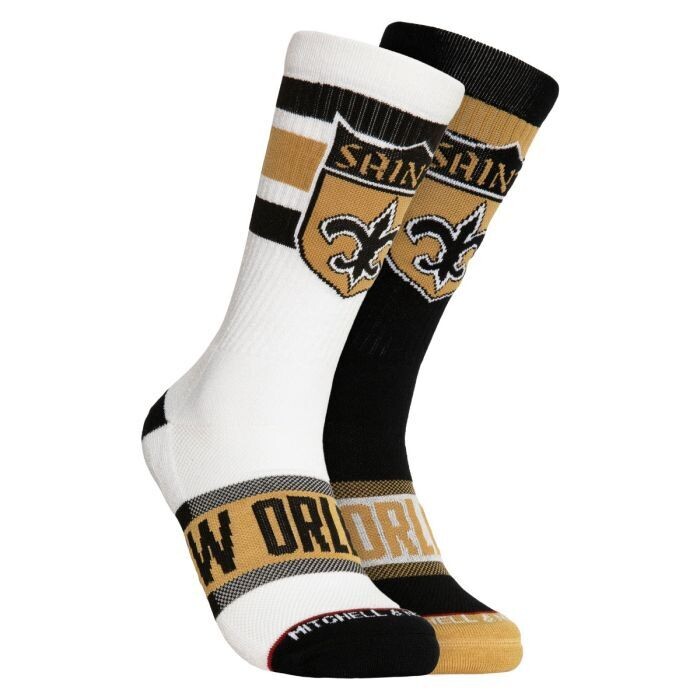 New Orleans Saints Men’s Hail Mary Crew Socks