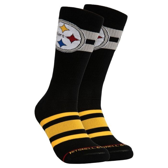 Pittsburgh Steelers Men’s Lateral Crew Socks