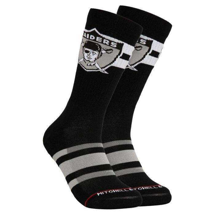 Las Vegas Raiders Men’s Lateral Crew Socks