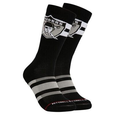 Las Vegas Raiders Men’s Lateral Crew Socks