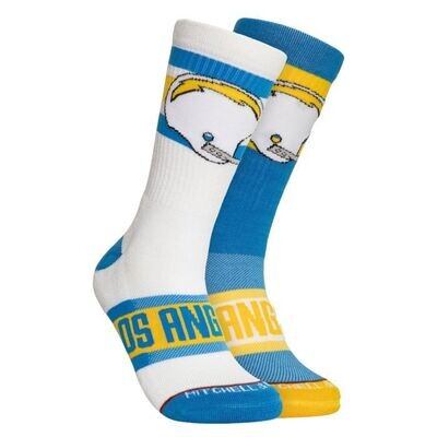 Los Angeles Chargers Men’s Hail Mary Crew Socks Los Angeles Chargers Men’s Hail Mary Crew Socks