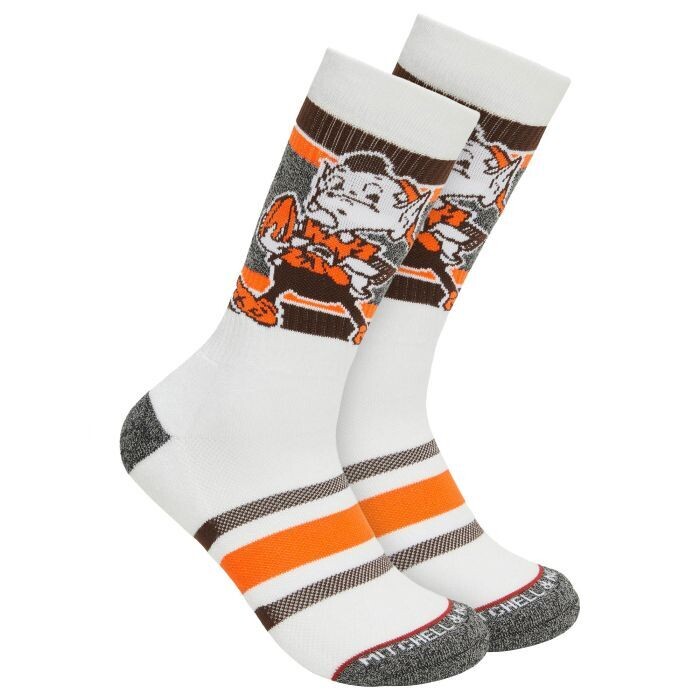 Cleveland Browns Men’s Interception Crew Socks