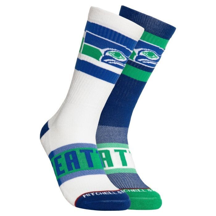 Seattle Seahawks Men’s Hail Mary Crew Socks