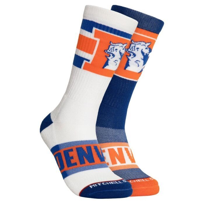 Denver Broncos Men’s Hail Mary Crew Socks