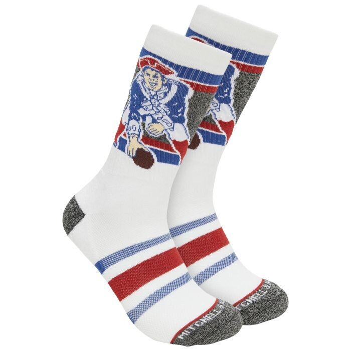 New England Patriots Men’s Interception Crew Socks