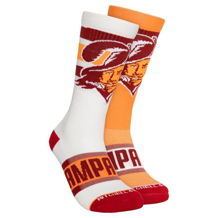 Tampa Bay Buccaneers Men’s Hail Mary Crew Socks