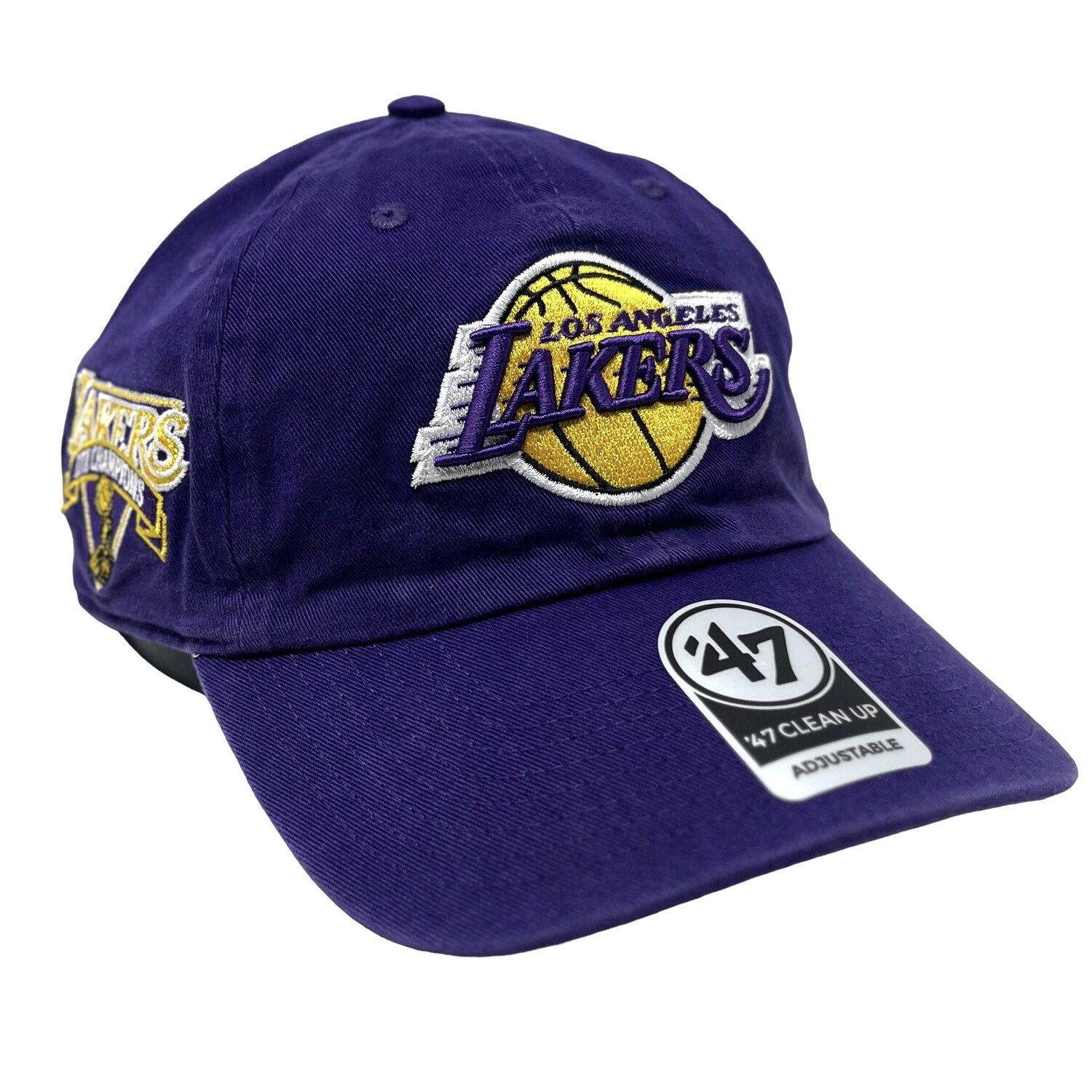 Los Angeles Lakers Men’s 17X Champions 47 Brand Clean Up Adjustable Hat