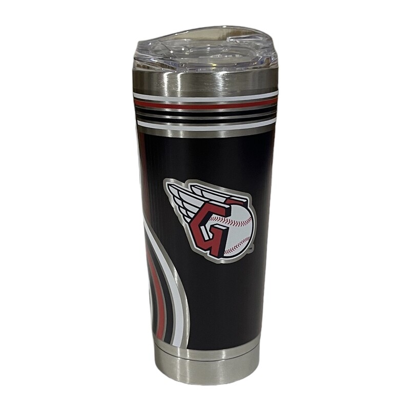 Cleveland Guardians 18oz Stainless Steel Travel Tumbler