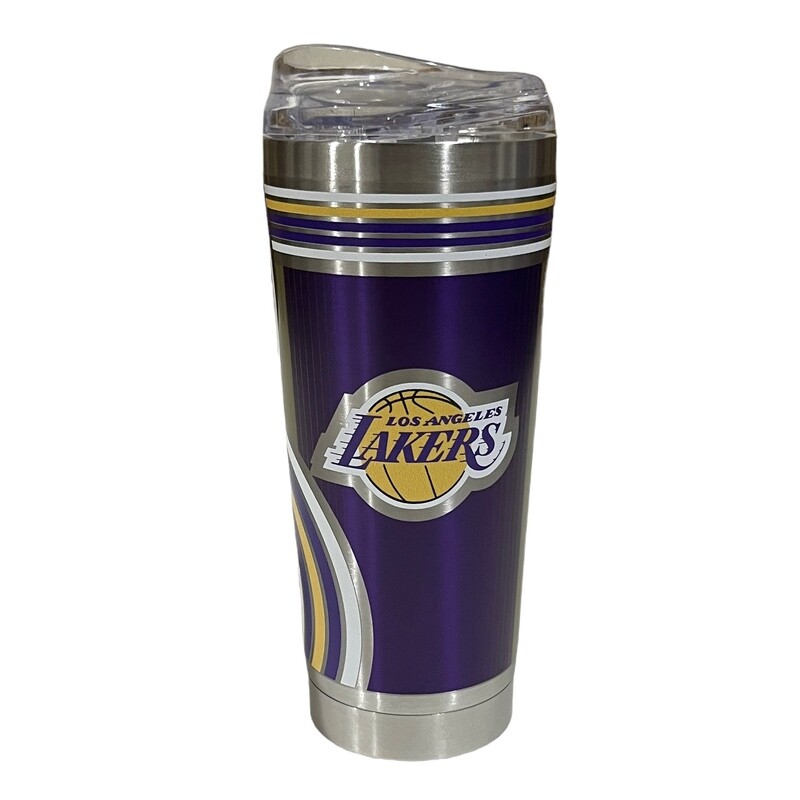 Los Angeles Lakers 18oz Stainless Steel Travel Tumbler