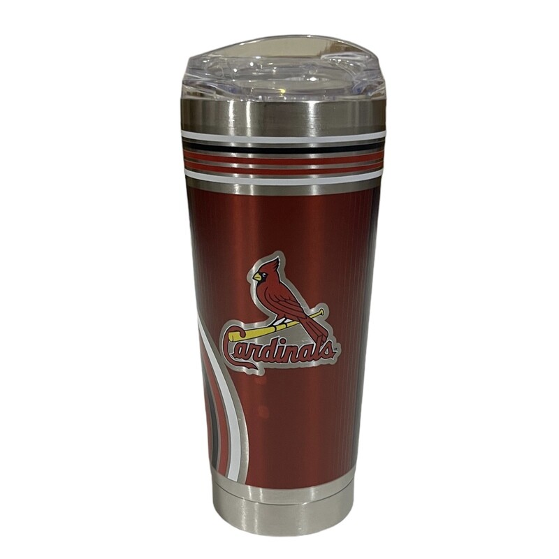 St. Louis Cardinals 18oz Stainless Steel Travel Tumbler