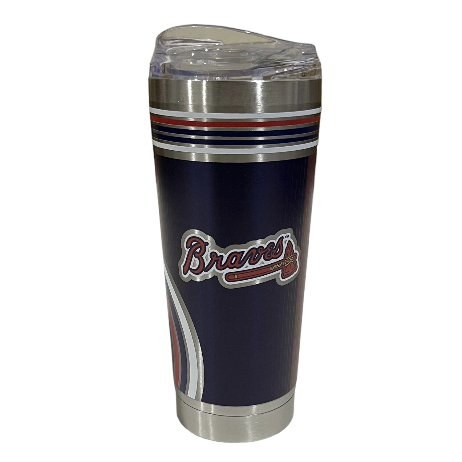 Atlanta Braves 18oz Stainless Steel Travel Tumbler