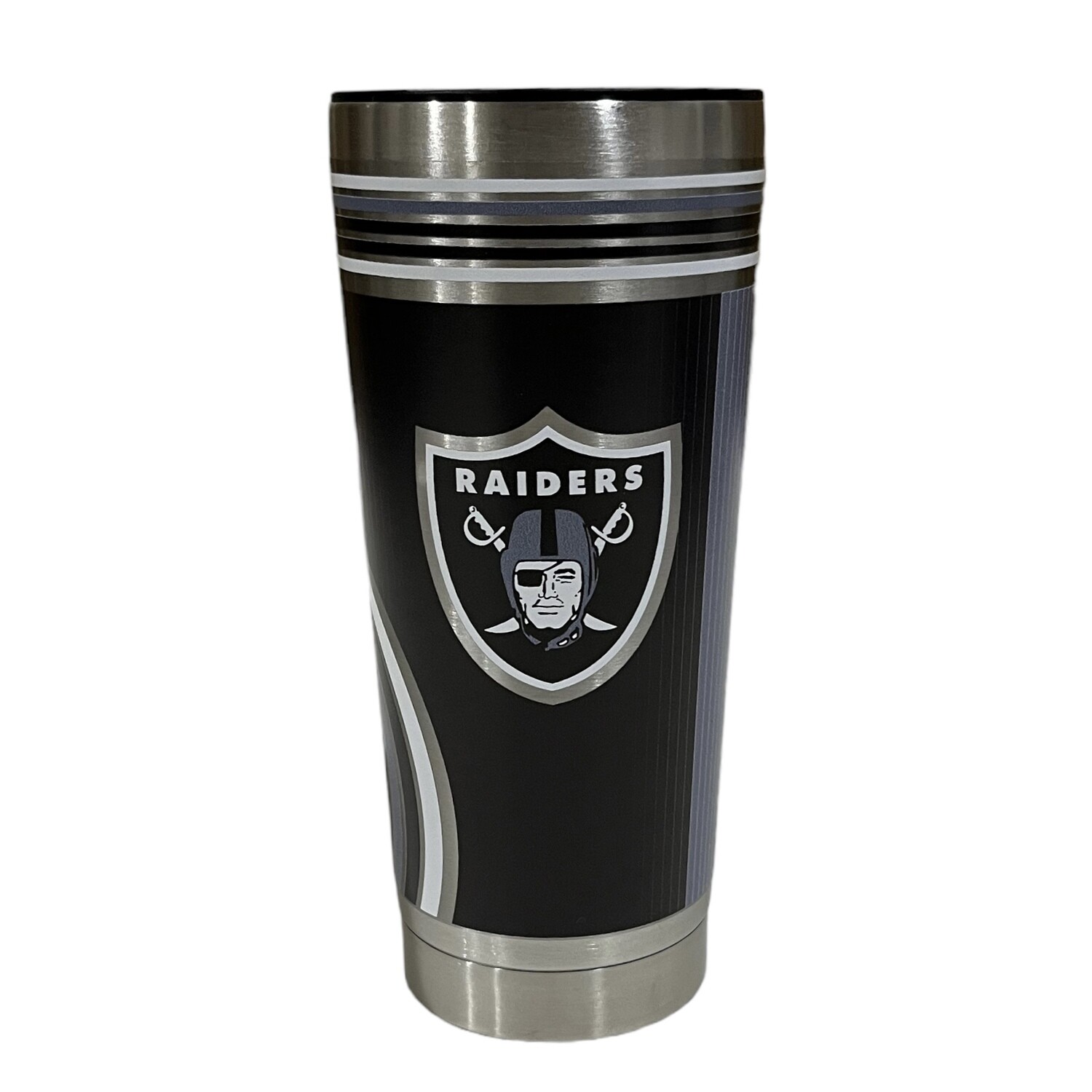 Las Vegas Raiders 18oz Stainless Steel Travel Tumbler