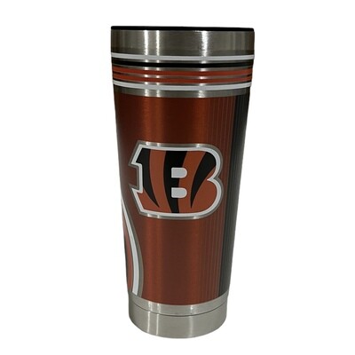Cincinnati Bengals 18oz Stainless Steel Travel Tumbler