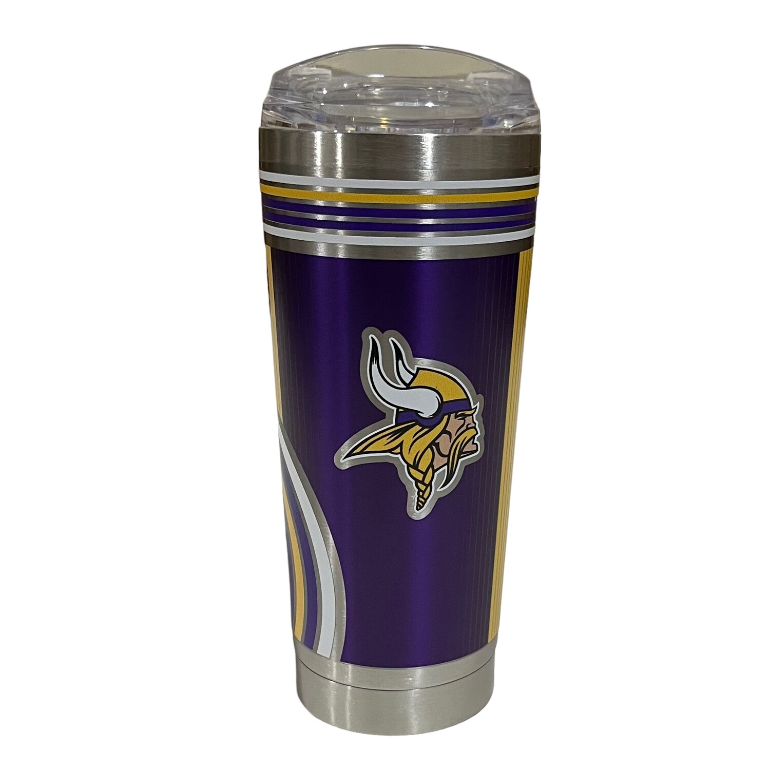 Minnesota Vikings 18oz Stainless Steel Travel Tumbler