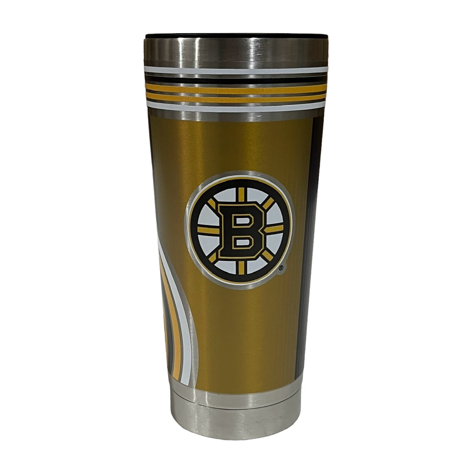 Boston Bruins 18oz Stainless Steel Travel Tumbler
