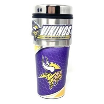 Minnesota Vikings 16oz Travel Tumbler