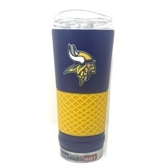 Minnesota Vikings 24oz Draft Travel Tumbler