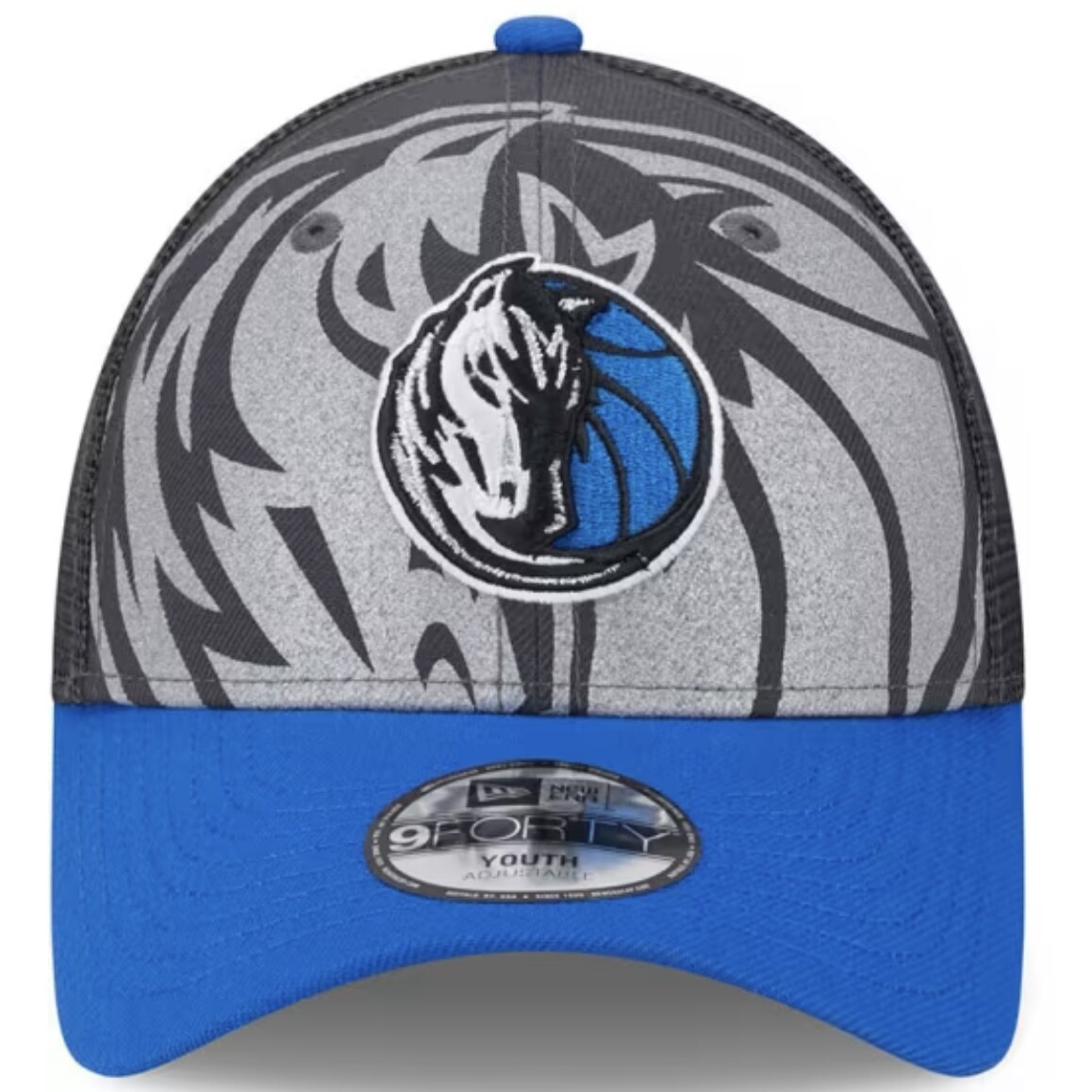 Dallas Mavericks Youth New Era 9Forty Adjustable Hat