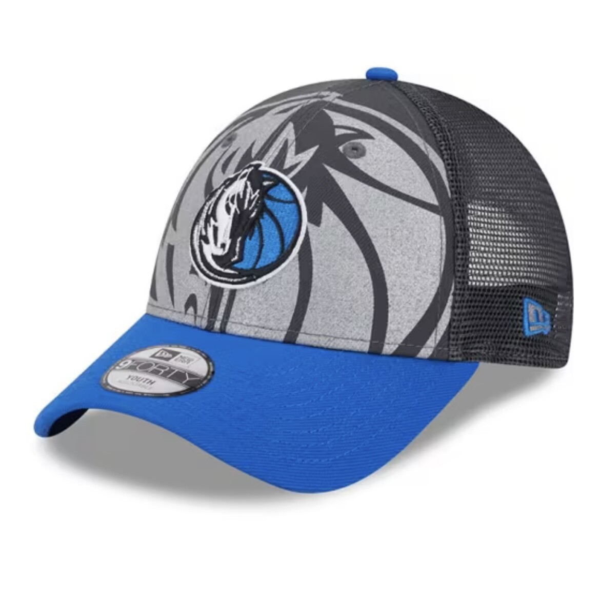 Dallas Mavericks Youth New Era 9Forty Adjustable Hat