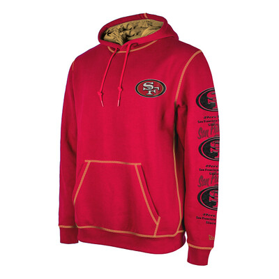 San Francisco 49ers Men’s New Era Team Split Hoodie