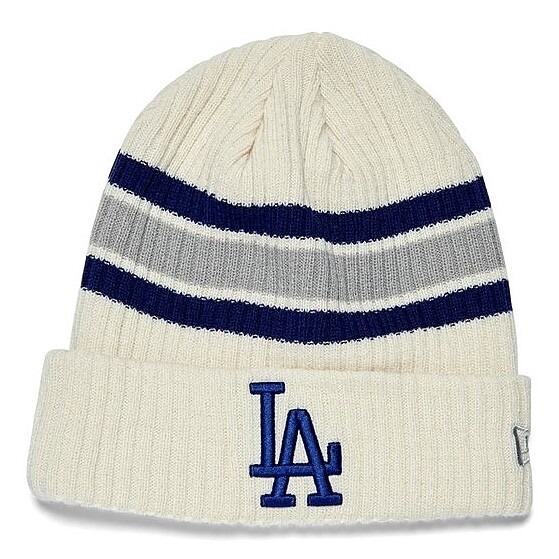 Los Angeles Dodgers Youth New Era Vintage Knit Hat