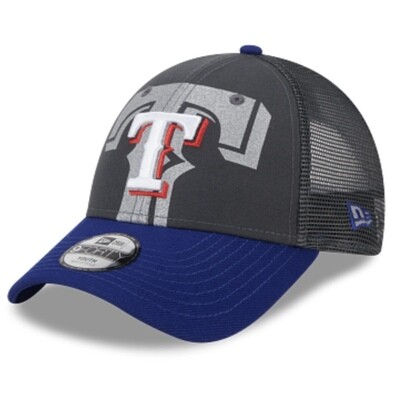 Texas Rangers Youth New Era 9Forty Adjustable Hat