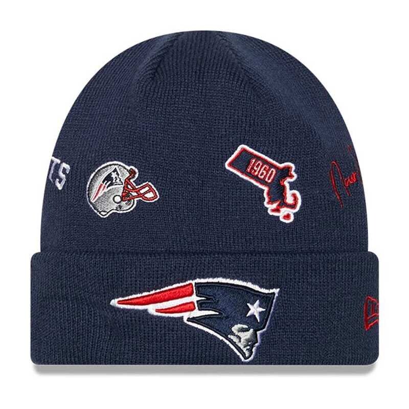 New England Patriots Men’s New Era Identity Knit Hat