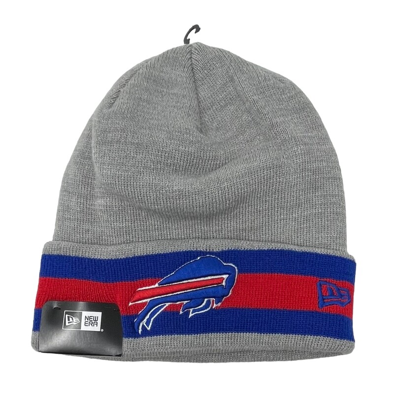 Buffalo Bills Men's New Era Banded Cuffed Knit Hat Buffalo Bills Men's New Era Banded Cuffed Knit Hat