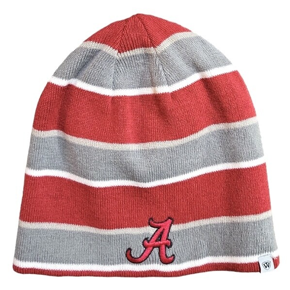 Alabama Crimson Tide Men's Top of the World Reversible Knit Hat