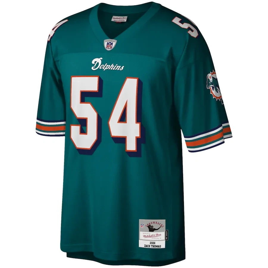 Miami Dolphins Zach Thomas 2004 Teal Legacy Jersey