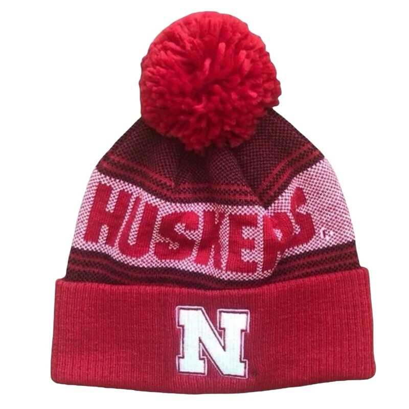 Nebraska Cornhuskers Men’s Adidas Cuffed Knit Hat