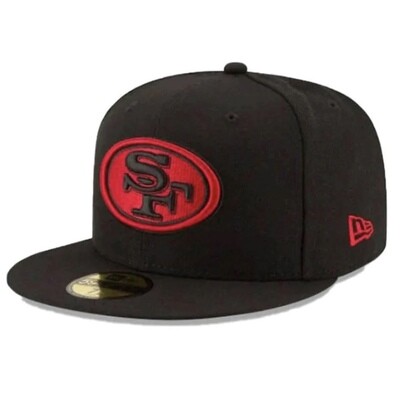 San Francisco 49ers Men’s New Era NFL Basic Alternate 59Fifty Fitted Hat