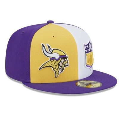 Minnesota Vikings Men’s New Era 2023 Sideline 59FIFTY Fitted Hat