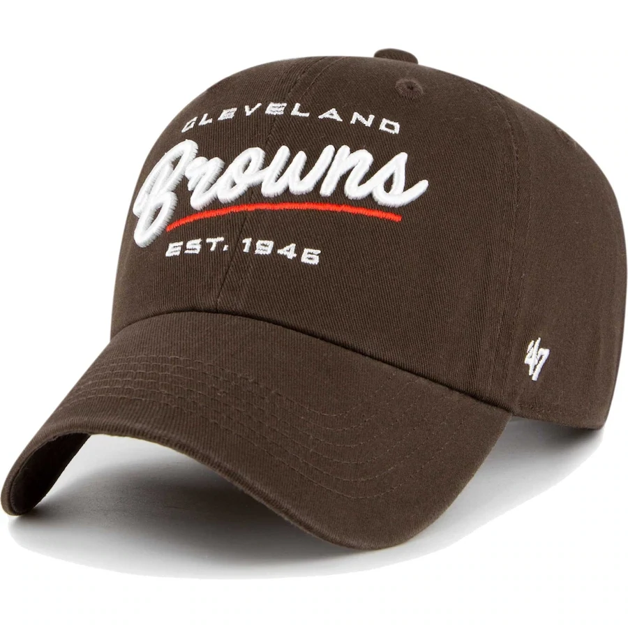 Cleveland Browns Women’s 47 Brand Clean Up Adjustable Hat