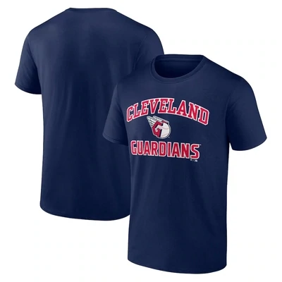 Cleveland Guardians Men’s Fanatics Branded Navy Heart & Soul T-Shirt
