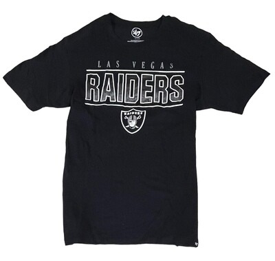 Las Vegas Raiders Men’s 47 Brand Rival T-Shirt Las Vegas Raiders Men’s 47 Brand Rival T-Shirt