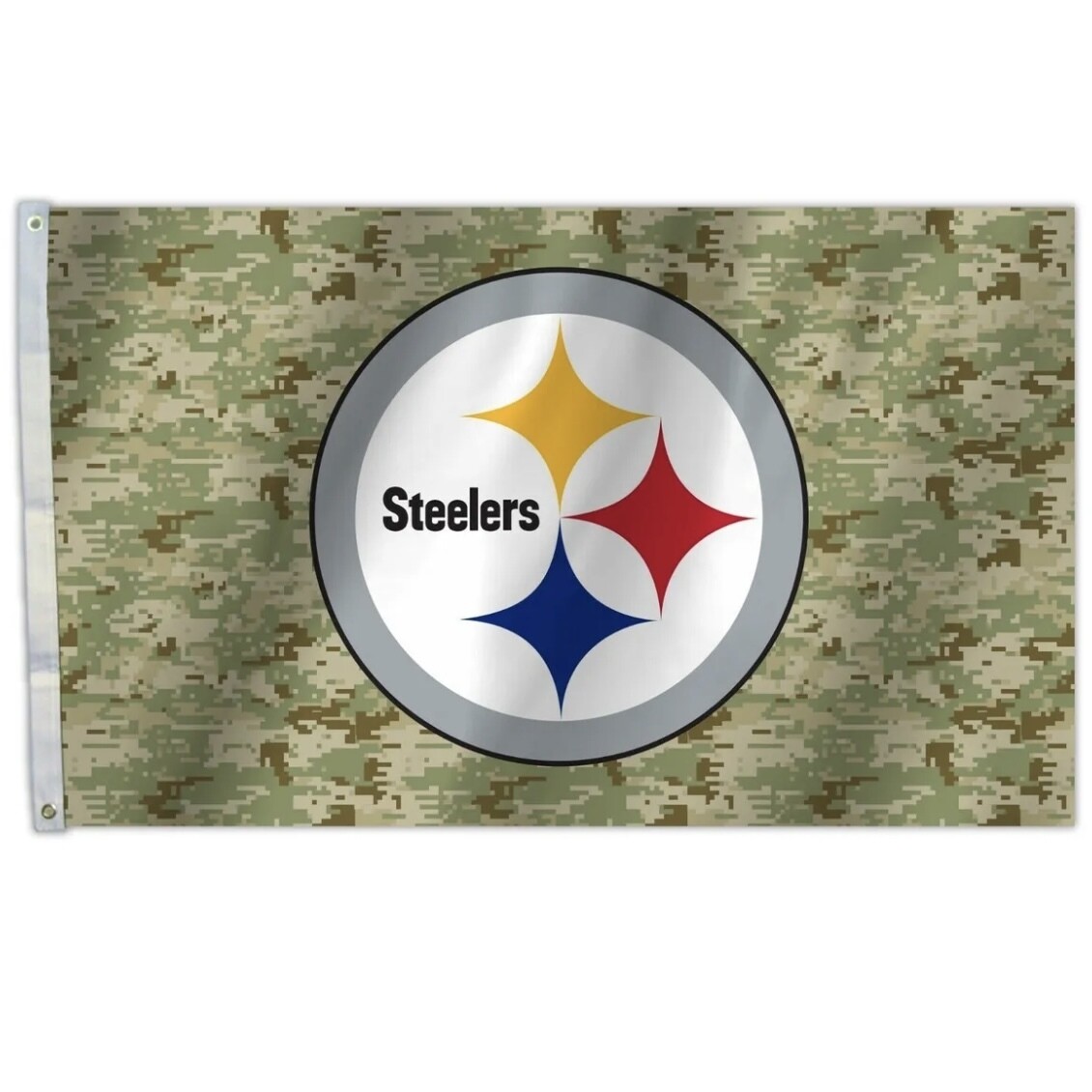 Pittsburgh Steelers Camo 3' x 5' Premium Flag
