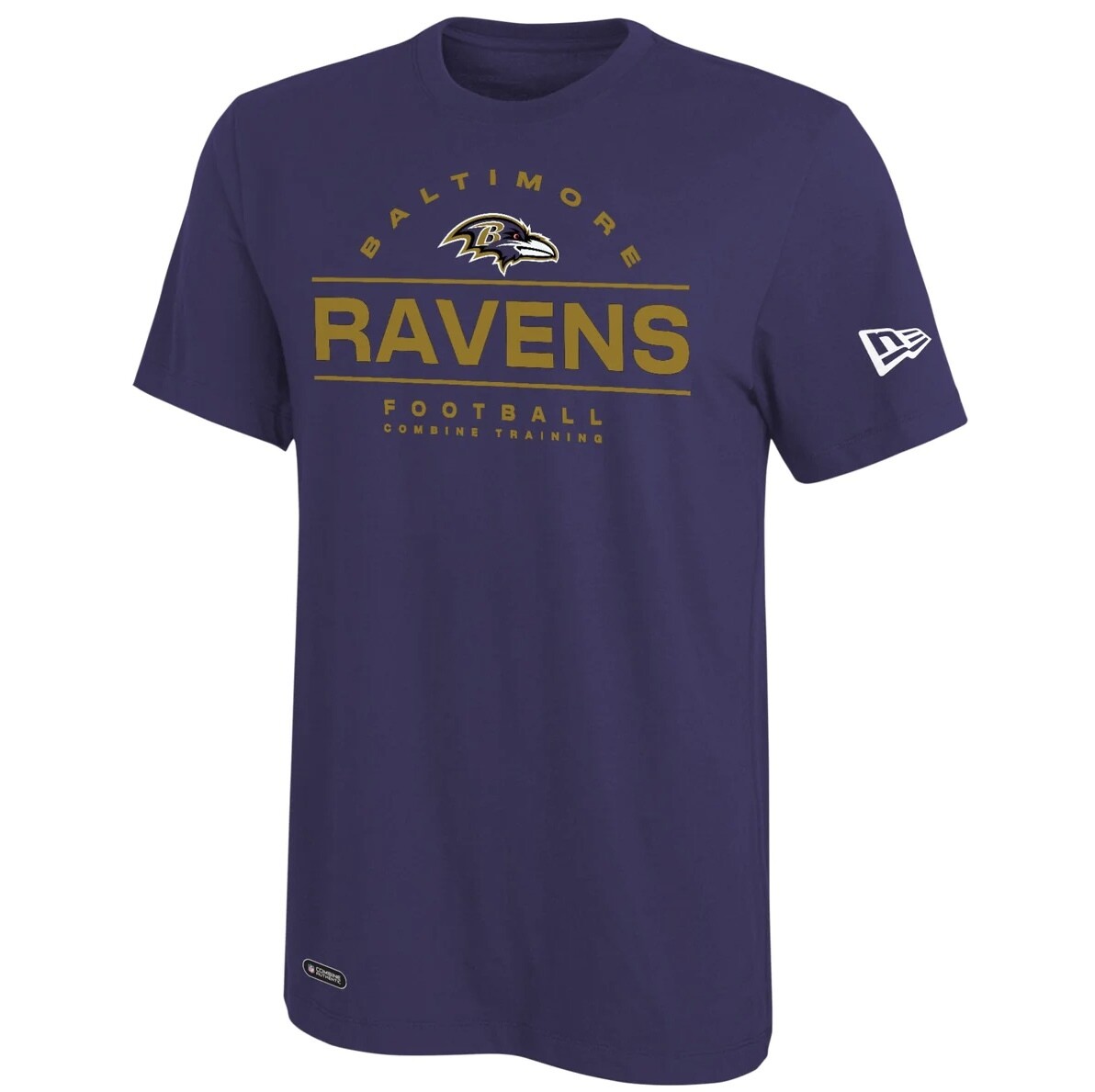 Baltimore Ravens Men’s New Era Blitz Lightning Dri-Tek Combine Training T-Shirt