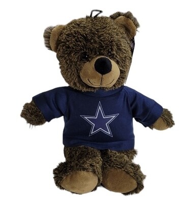 Dallas Cowboys 12” T-Shirt Teddy Bear