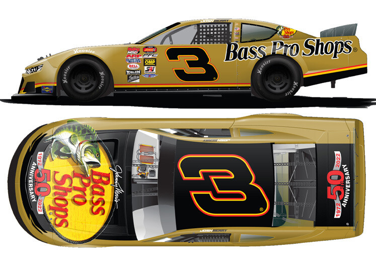 Dale Earnhardt Jr. #3 Bass Pro Shops Late Model 2023 Camaro 1:64 Scale Diecast Car