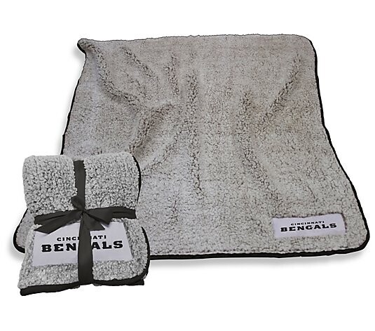 Cincinnati Bengals Frosty Fleece 50” x 60” Blanket