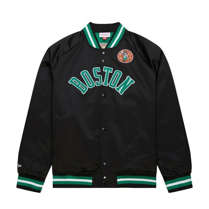 Boston Celtics Men’s Mitchell & Ness Lightweight Satin Jacket